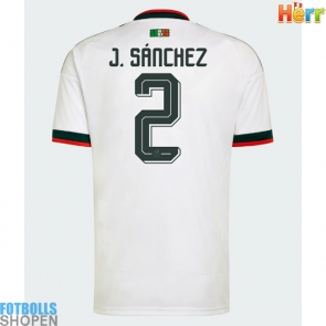 Billiga Mexiko Jorge Sanchez #2 Bortatröja VM 2026 Kortärmad